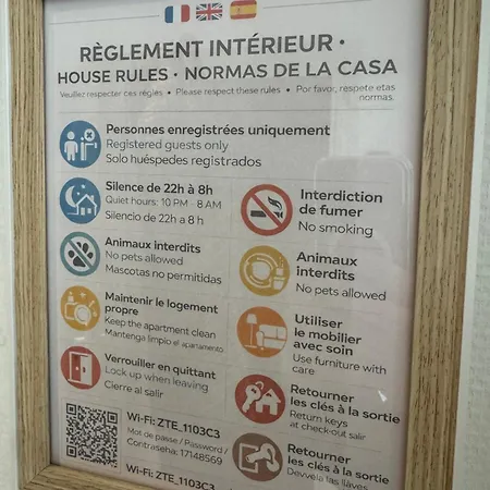 T3 Confort Avec Parking Prive & Climatisation شقة